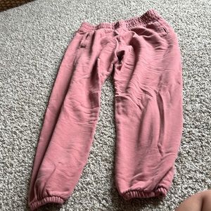 Pink aerie sweats